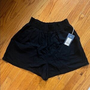 Black Women's Pull-On Shorts